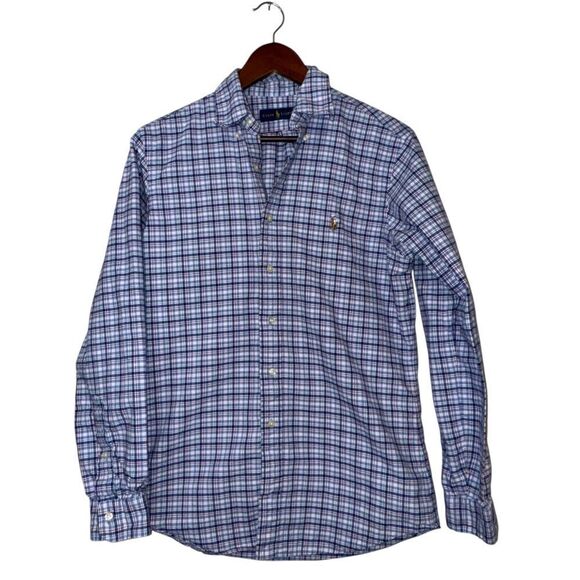 Ralph Lauren Other - Ralph Lauren Blue Plaid Button Down Shirt